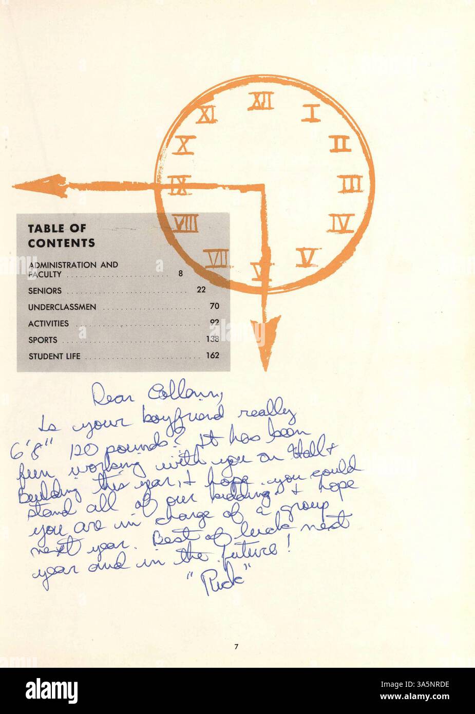 L'annuario Echowan del 1958 della St. Louis Park High School documenta i momenti salienti della vita studentesca, tra cui accademici, atletica, club ed eventi importanti durante l'anno accademico 1957-1958. Foto Stock