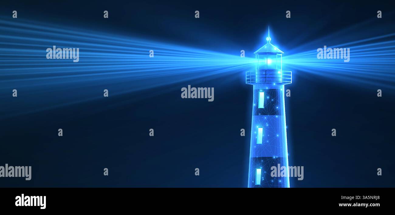 Faro. Faro guida, faro di speranza, guida faro, porto sicuro, guida costante. Illustrazione Vettoriale Faro. Faro guida, faro di speranza, guida faro, porto sicuro, guida costante. Illustrazione Vettoriale