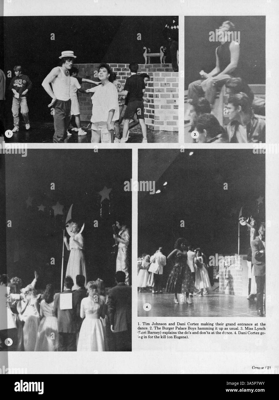 L'annuario 1987 Park Center High School segna il 16° anniversario della scuola con la documentazione dell'anno accademico 1986-1987, evidenziando i risultati degli studenti, l'atletica, i club e la partecipazione della facoltà. Foto Stock