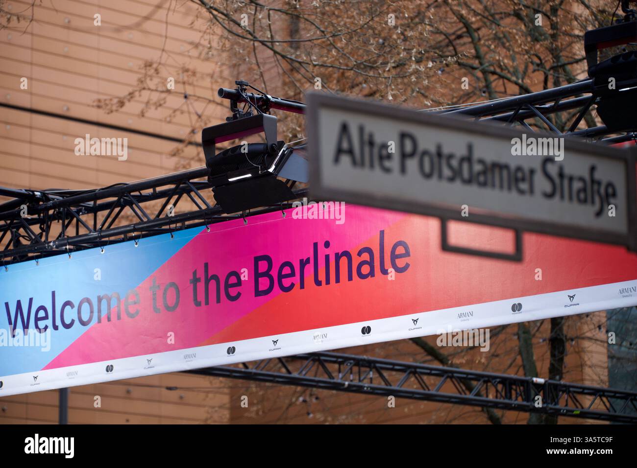 Berlino, Germania. 3 febbraio 2025. Berlin Film Festival, Berlinale. Foto Stock