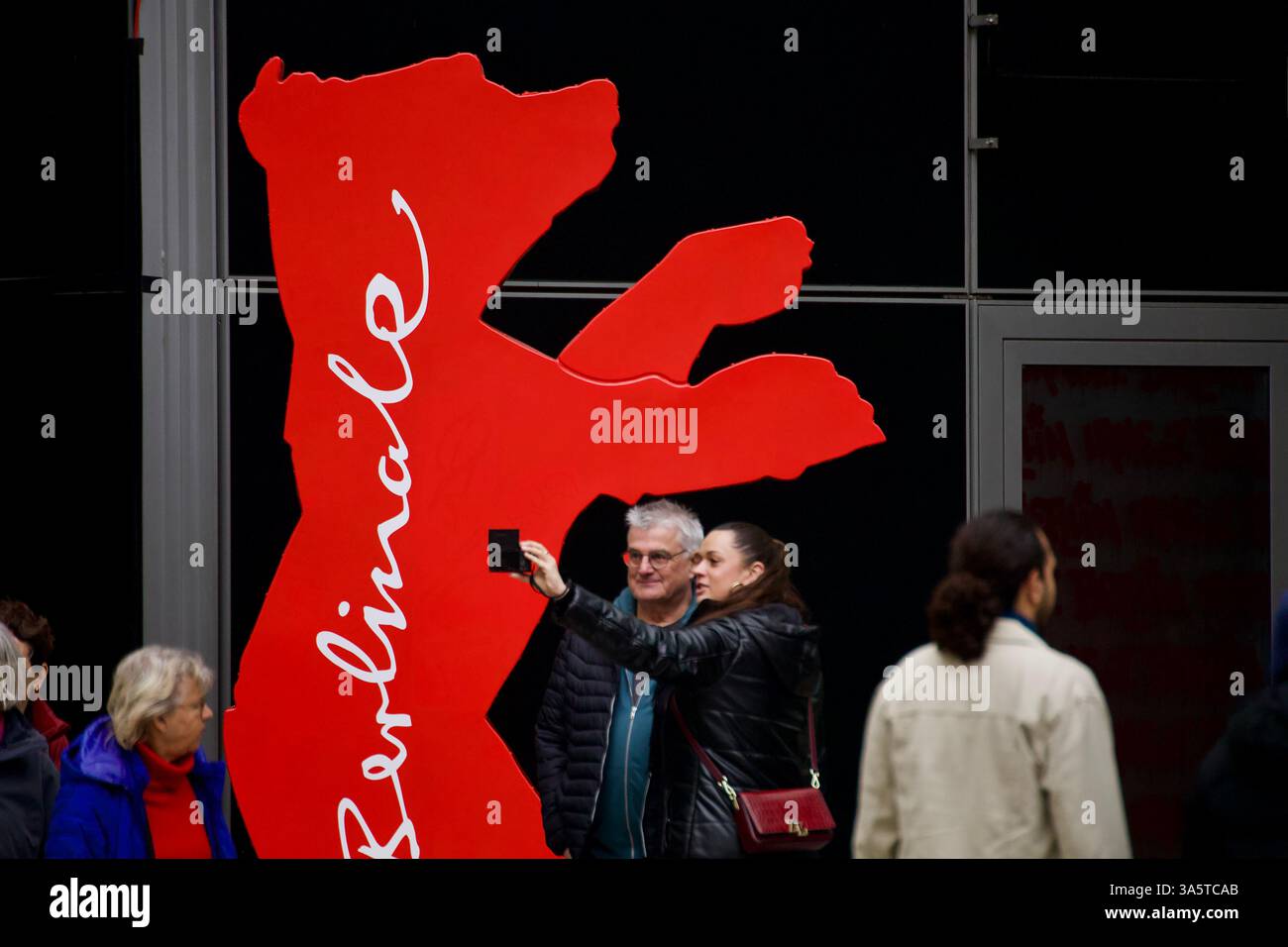 Berlino, Germania. 3 febbraio 2025. Berlin Film Festival, Berlinale. Foto Stock