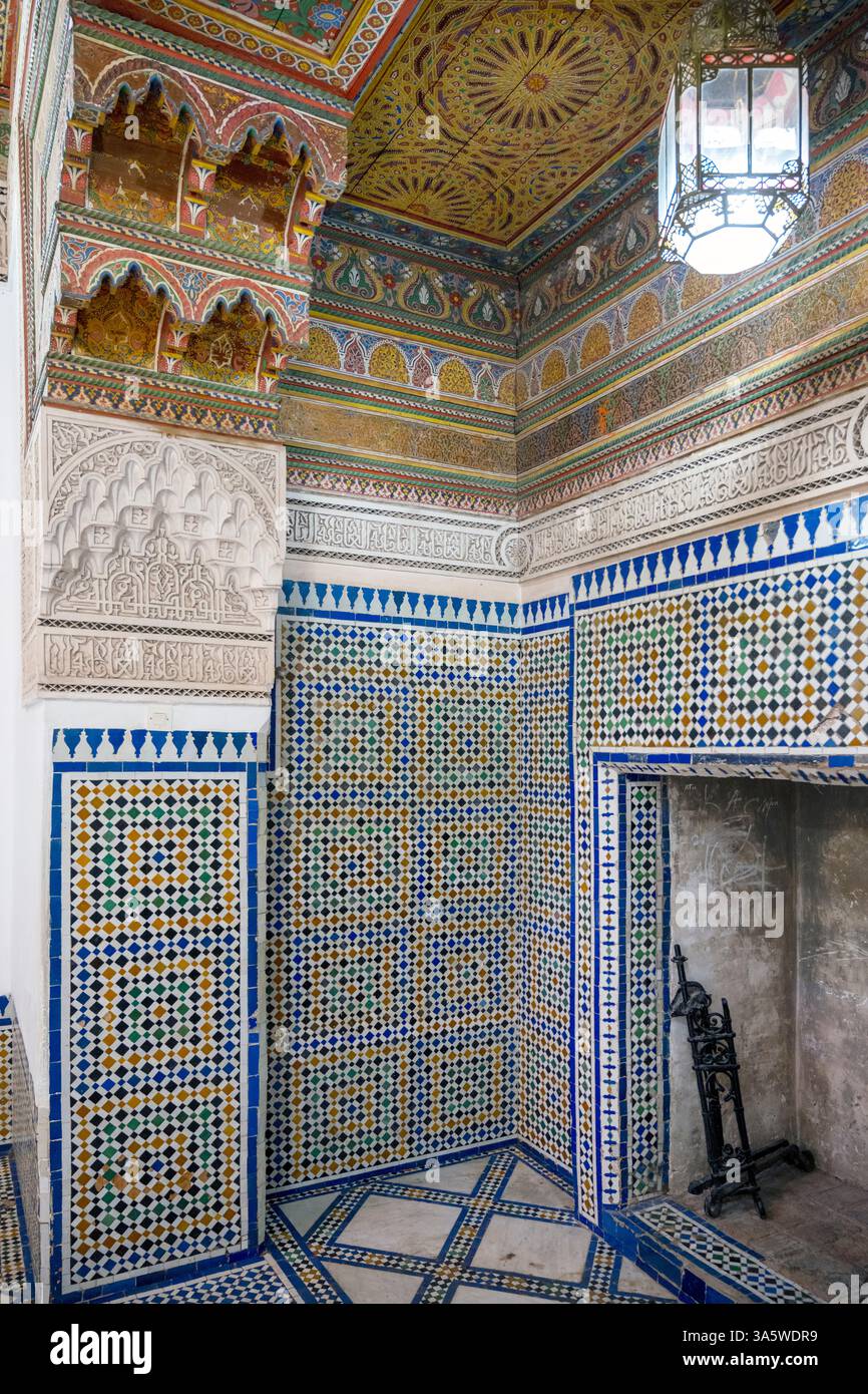 Afrika, Marokko, Marrakech, Bahia-Palast Foto Stock