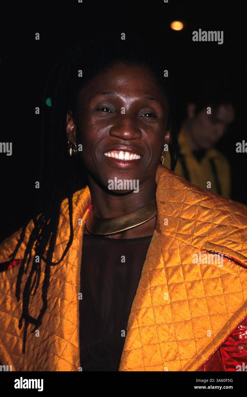 1 GENNAIO 2011 - K24344HMC: 7/3/02. ''THE CRUBLE''' SERATA DI APERTURA DELLO SPETTACOLO AL VIRGINIA THEATER DI NEW YORK..HAZELLE GOODMAN. HENRY McGee/ 2002 (immagine di credito: © Globe Photos/ZUMAPRESS.com) Foto Stock