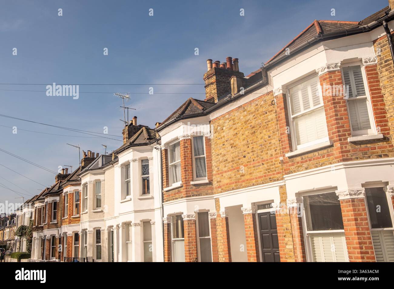 LONDRA - albergo residenziale in una zona ricca del sud ovest di Londra Foto Stock
