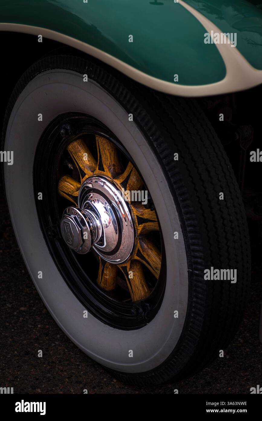 1931 pneumatico Auburn Foto Stock