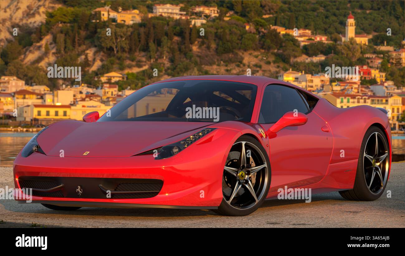 Ferrari 458 Italia... è bello Foto Stock