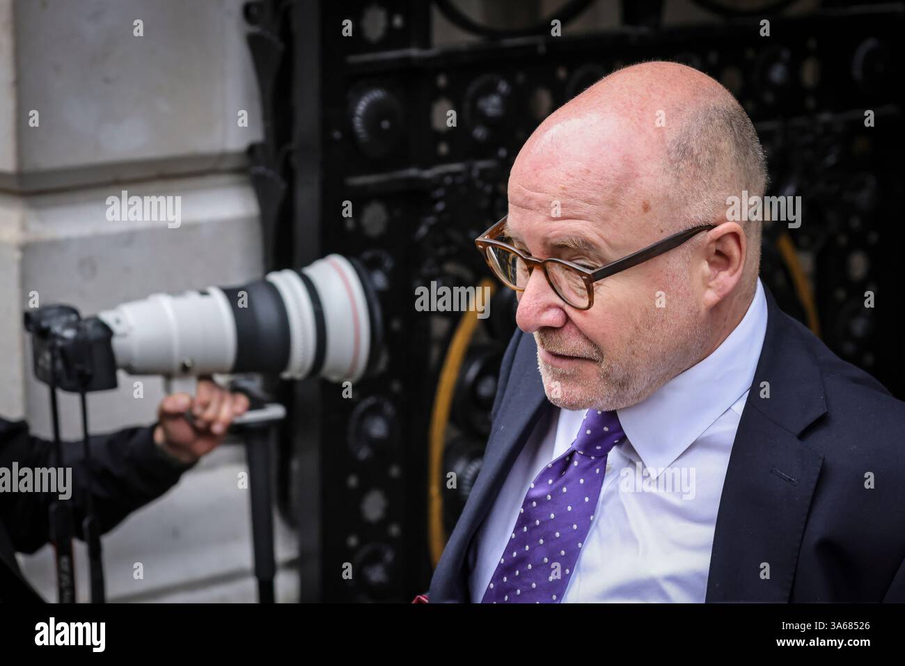 Richard Hermer, Lord Hermer, procuratore generale Inghilterra e Galles, Partito Laburista, rivolto verso la macchina fotografica Foto Stock