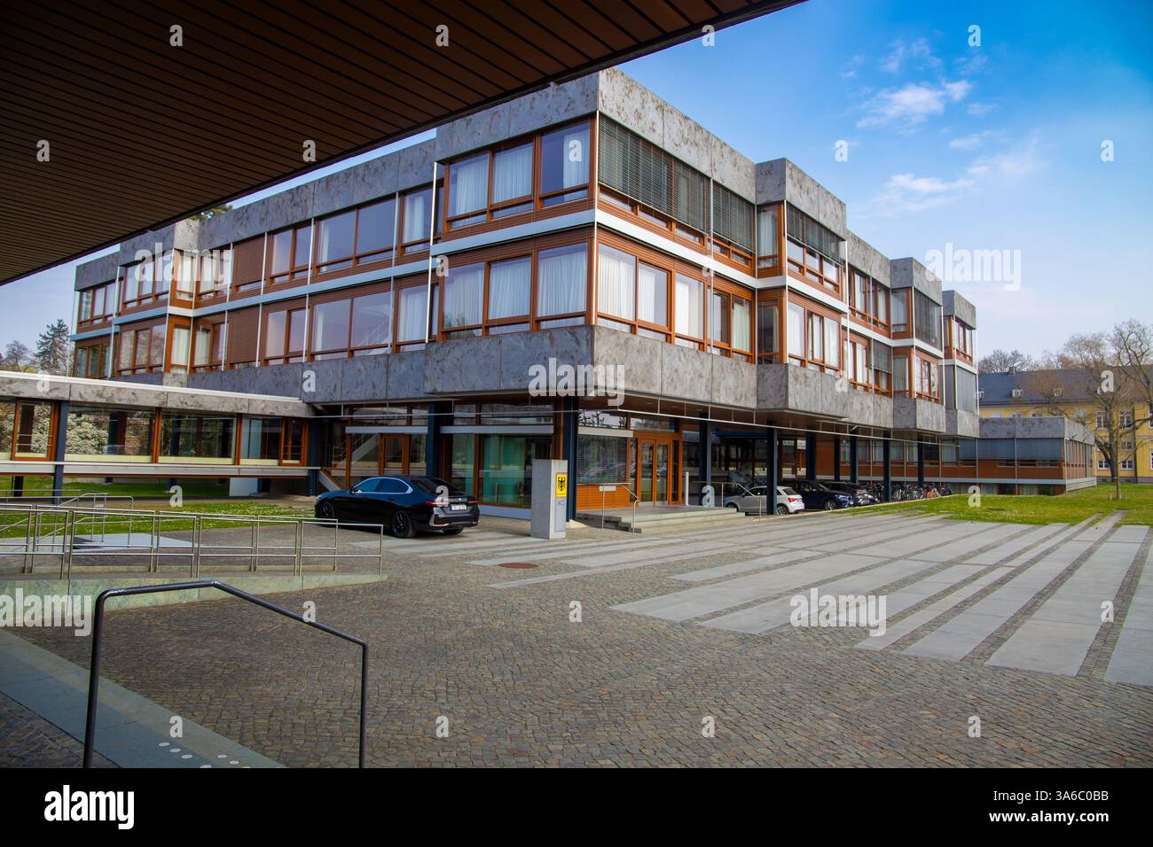 La Corte costituzionale federale di Karlsruhe Foto Stock