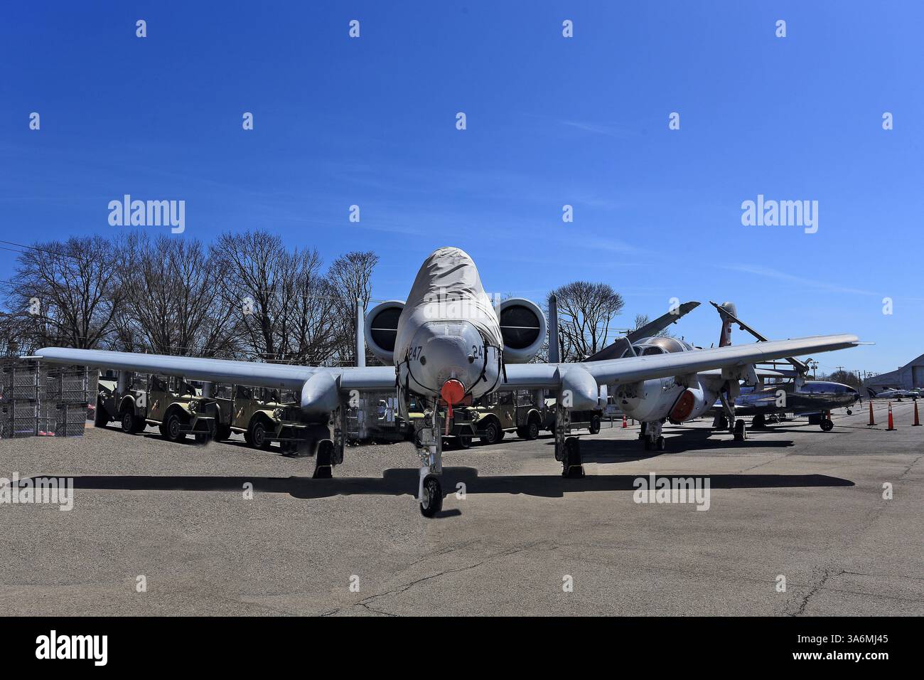 Fairchild Republic A-10 Thunderbolt, American Air Power Museum, Republic Airport, Farmingdale, Long Island, New York Foto Stock