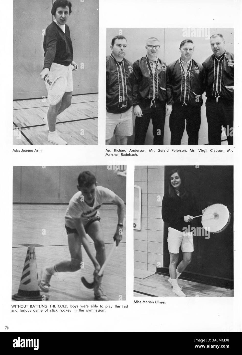 Profili '69, il Kennedy High Yearbook del 1969, cattura i punti salienti della vita studentesca, tra cui la partecipazione a club, sport e accademici durante l'anno scolastico 1968-1969. Foto Stock