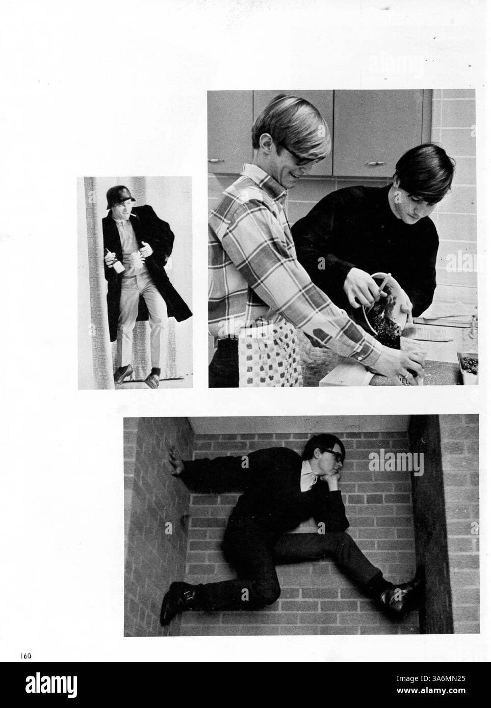 Profili '69 è l'annuario 1968-1969 della Kennedy High School, che documenta i profili degli studenti, i club scolastici, l'atletica leggera e gli eventi scolastici chiave, celebrando i risultati di quell'anno accademico. Foto Stock