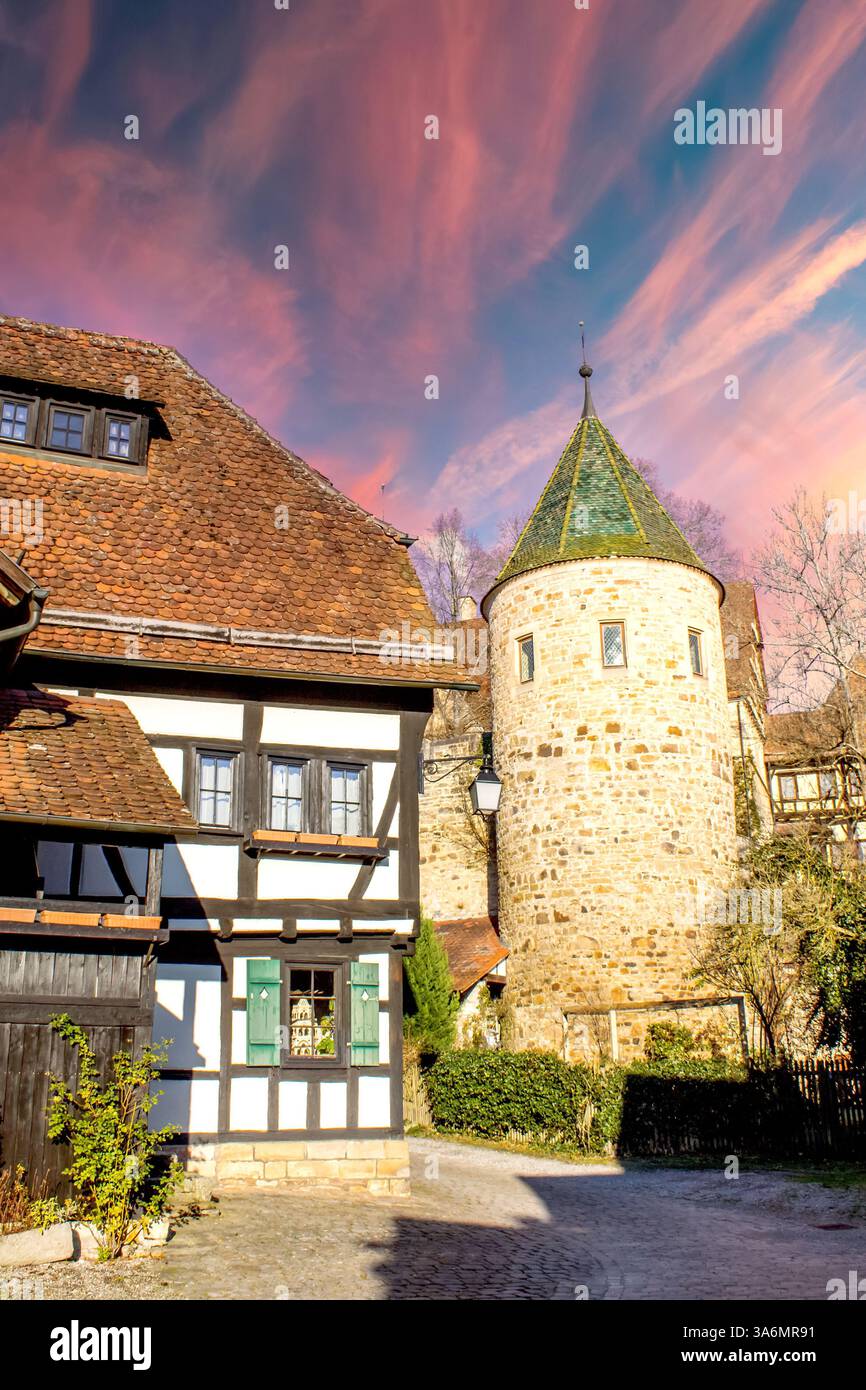 Monastero di Bebenhausen, Tuebingen, Germania Foto Stock