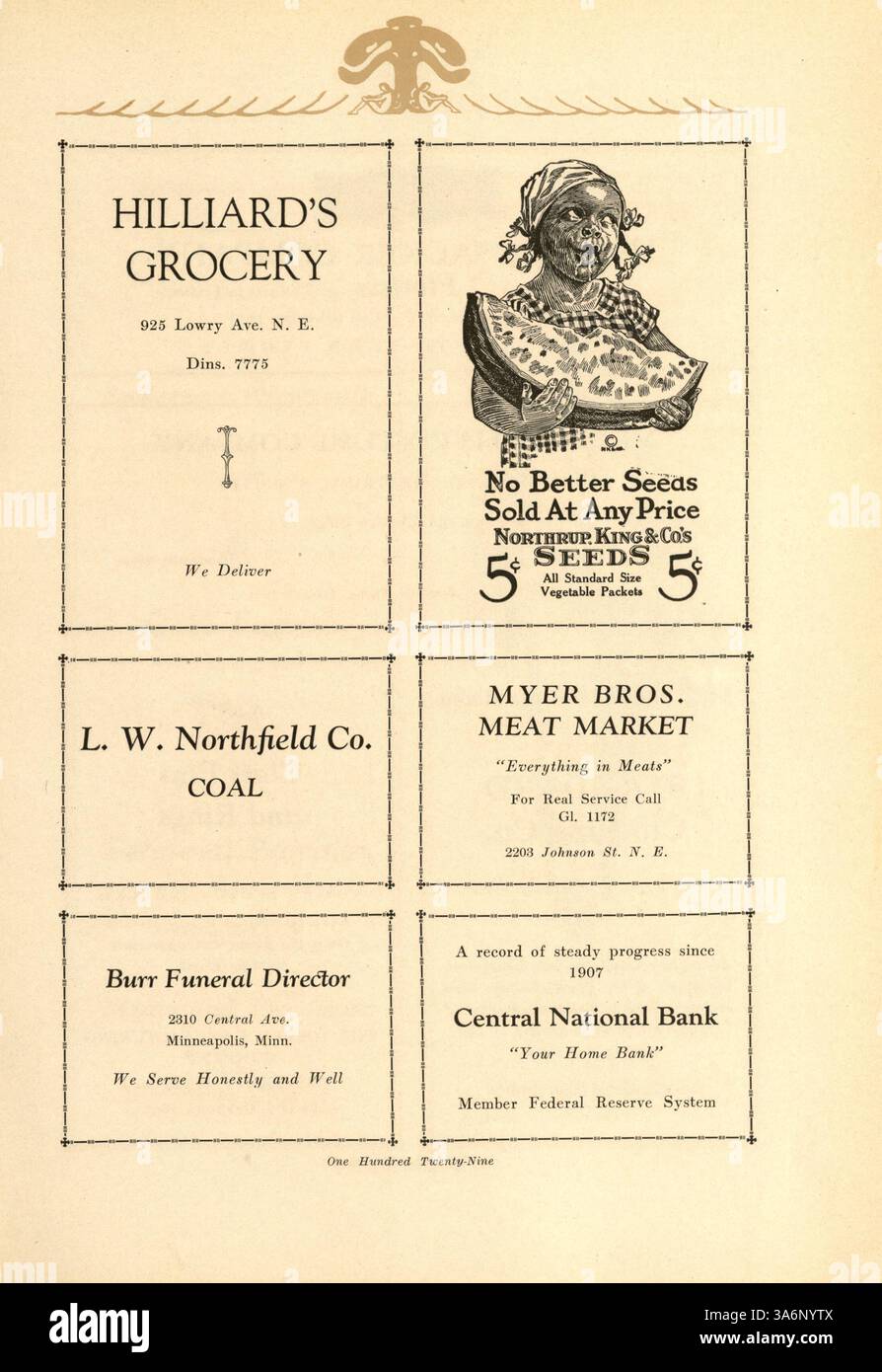 L'Edison Yearbook del 1928 serve come record dell'anno scolastico 1927-1928, mettendo in evidenza i risultati degli studenti, i profili della facoltà, gli eventi sportivi e le attività del club all'Edison High. Foto Stock