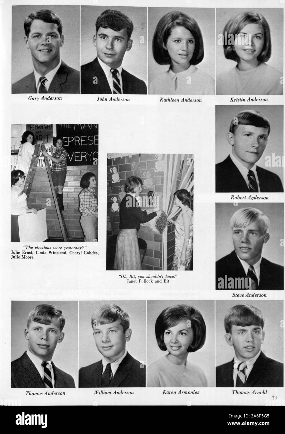 L'annuario Wagistanian del 1966 della Southwest High School è un record storico della vita studentesca, documentando le attività chiave, il successo accademico e i risultati sportivi che hanno definito l'anno scolastico 1965-1966. Foto Stock