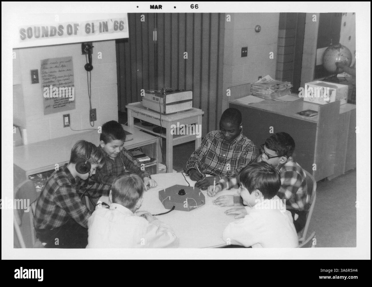 Il gruppo delle stazioni di ascolto è dedicato a preservare e condividere la storia afroamericana attraverso la narrazione audio e visiva. Foto Stock