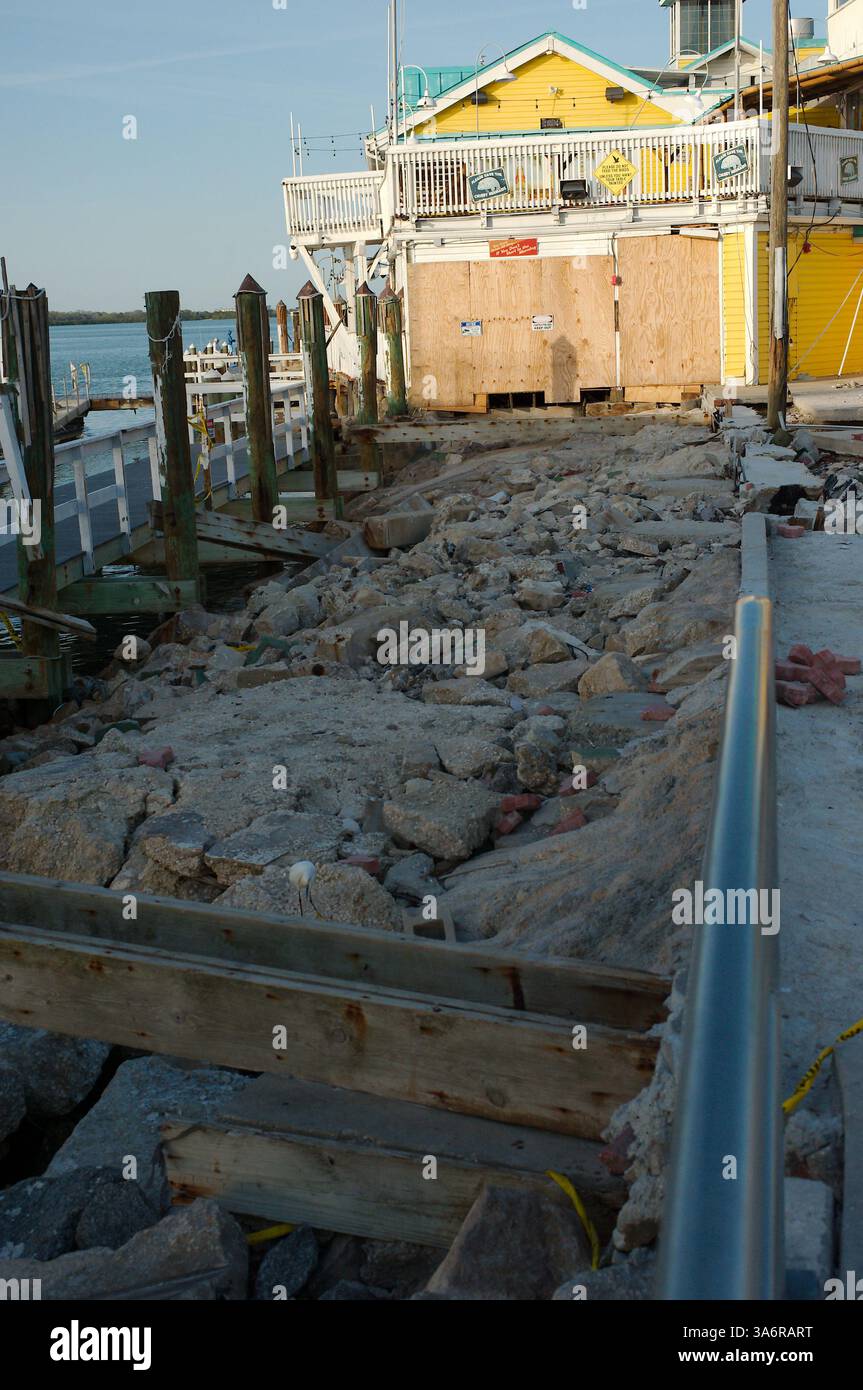 Solo per uso editoriale, 22 marzo 2025. Treasure Island, Florida, Stati Uniti. Ristorante Crabby's on the Pass situato presso il John's Pass Crabby's.. Conosciuto come "Wor" Foto Stock