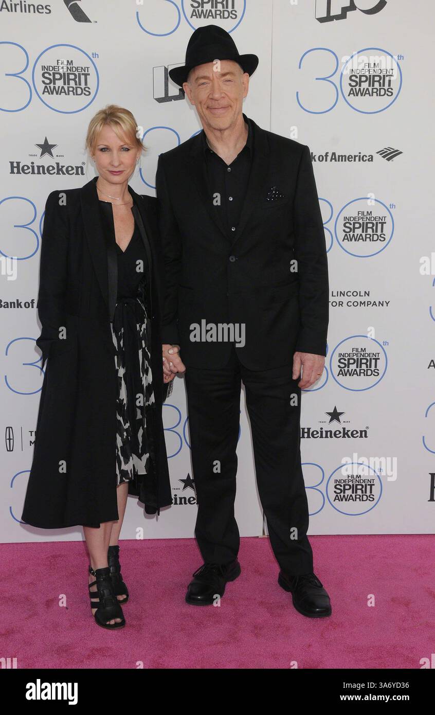 JK Simmons ai 30° Spirit Awards che si sono svolti a Venice Beach Los Angeles, CALIFORNIA Foto Stock