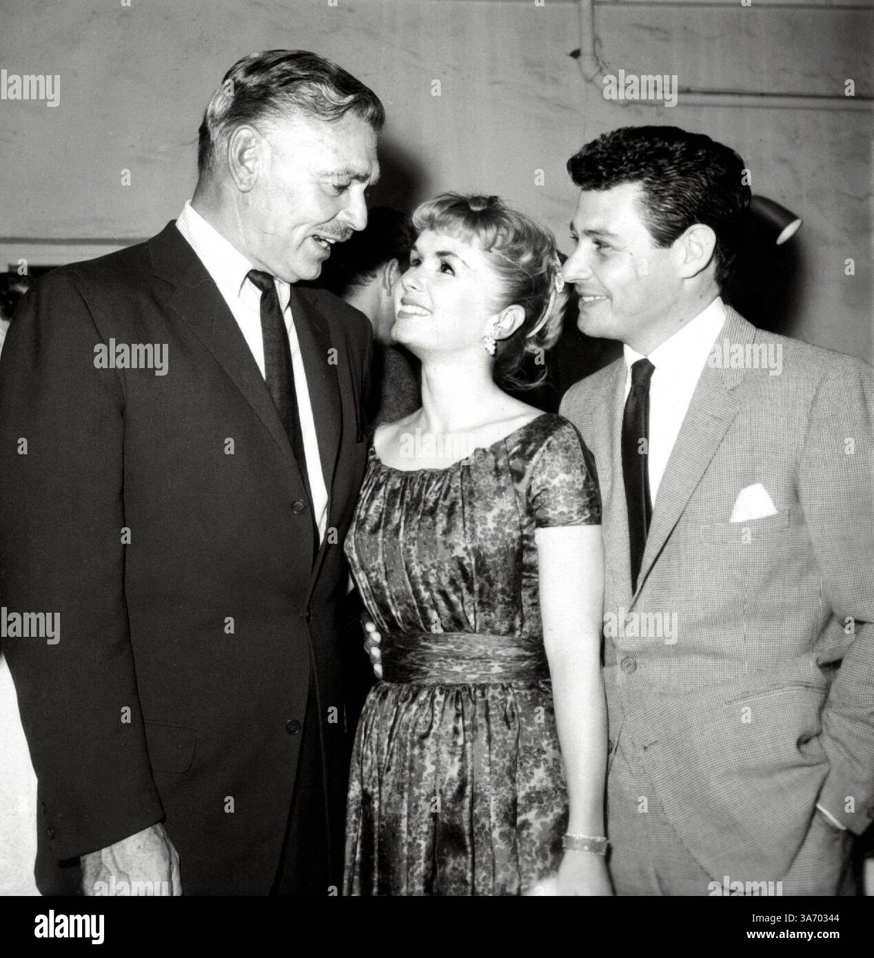 8 APRILE 2003 - CLARK GABLE/DEBBIE REYNOLDS/EDDIE FISHER. NATE CUTLER/(immagine di credito: © Globe Photos/ZUMAPRESS.com) Foto Stock