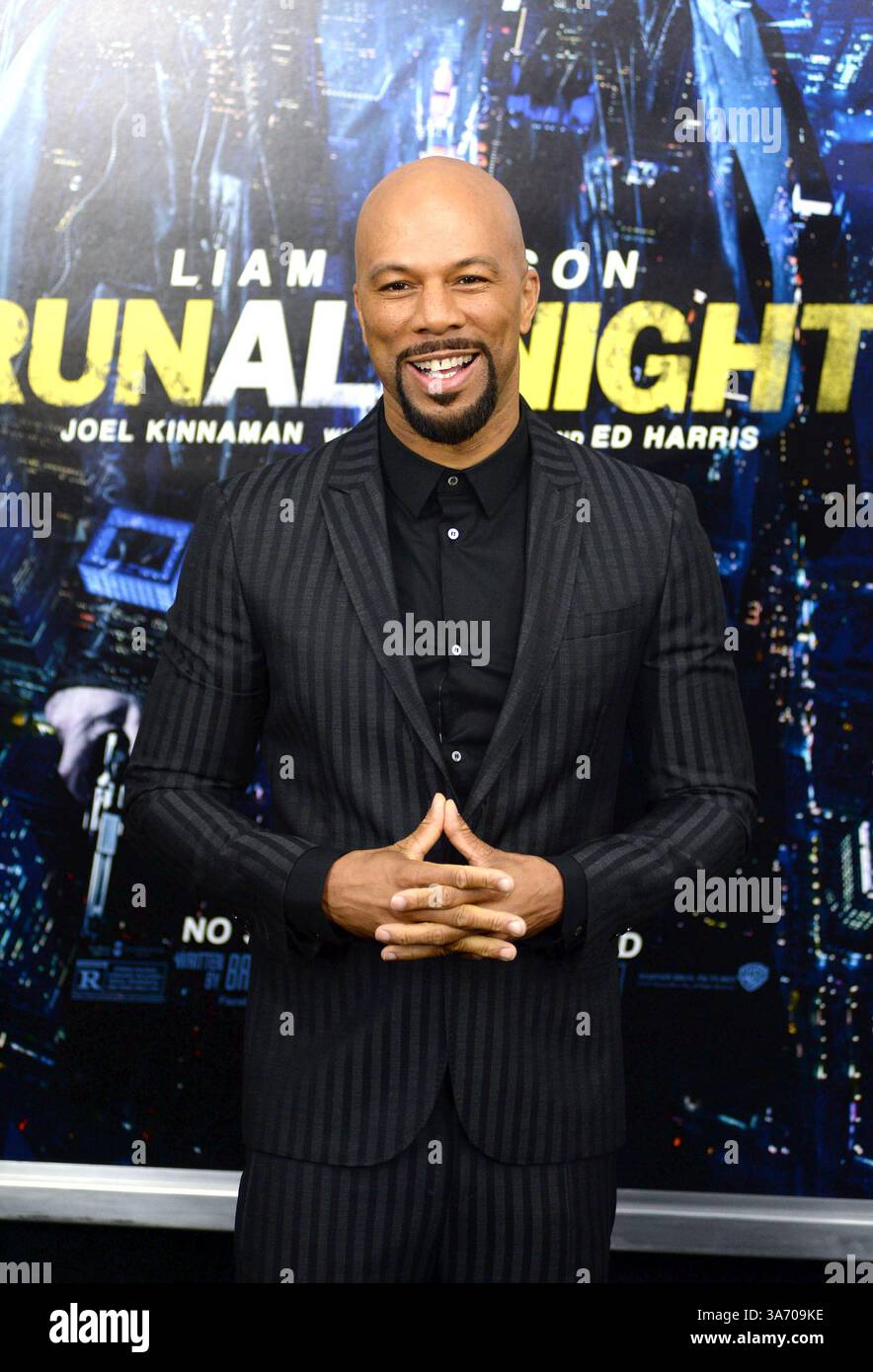 Comune alla prima mondiale di "Run All Night" all'AMC Loews Lincoln Square a New York City - 9 marzo 2015 Foto Stock