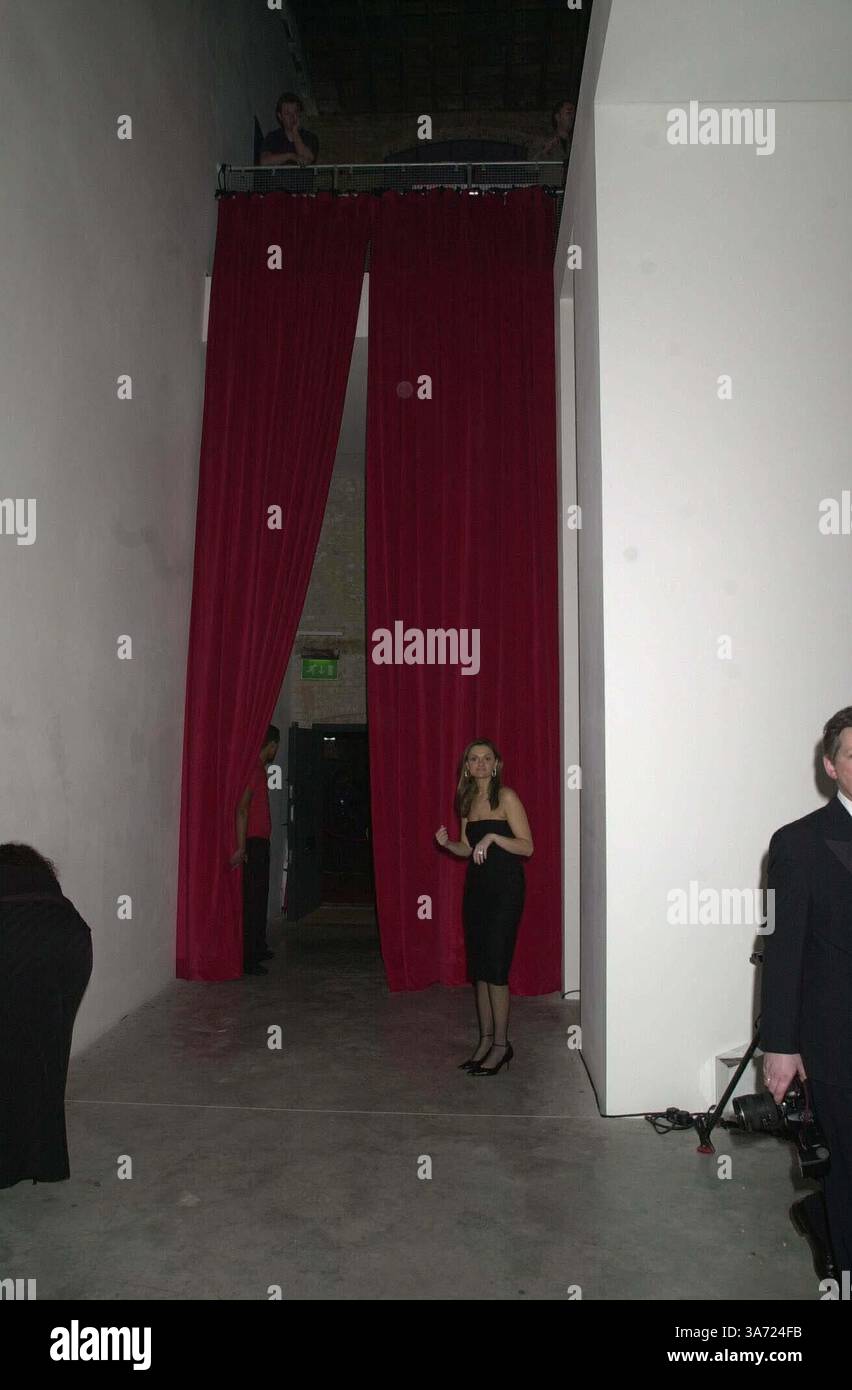 15 febbraio 2001 - Londra, Gran Bretagna - ©DAVE BENETT ALPHA DM043305 15 02 01. INSTYLE RECEEPTION.-NUOVA FESTA DI LANCIO DELLA RIVISTA INSTYLE PRESSO LA VICTORIA MIRO GALLERY, LONDRA (immagine di credito: © Globe Photos/ZUMAPRESS.com) Foto Stock