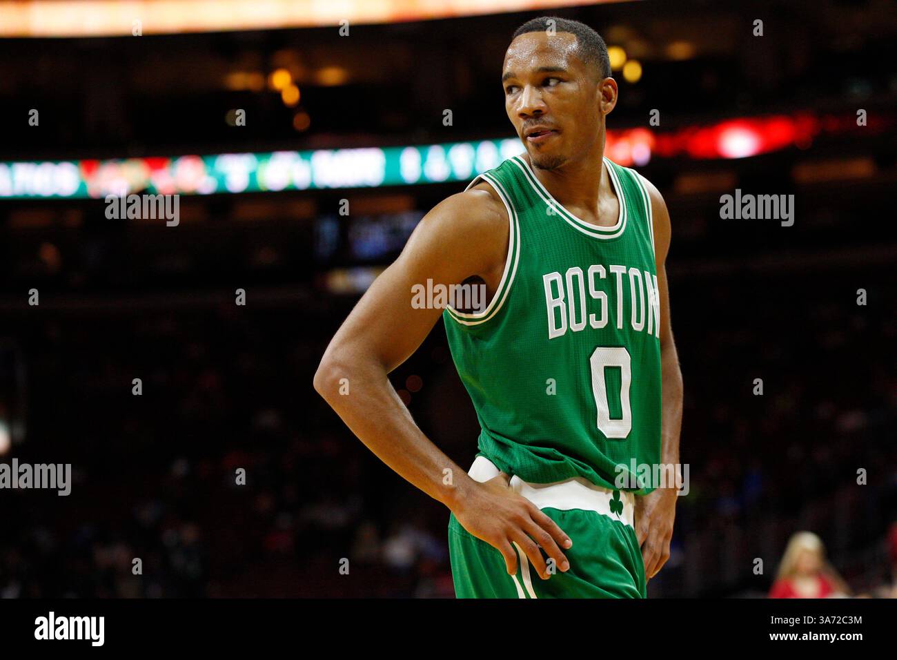 16 ottobre 2014: La guardia dei Boston Celtics Avery Bradley (0) guarda indietro durante la gara di pre-stagione NBA tra i Boston Celtics e i Philadelphia 76ers al Wells Fargo Center di Philadelphia, Pennsylvania. (Christopher Szagola/Cal Sport Media)(immagine di credito: © Chris Szagola/Cal Sport Media/ZUMAPRESS.com) Foto Stock