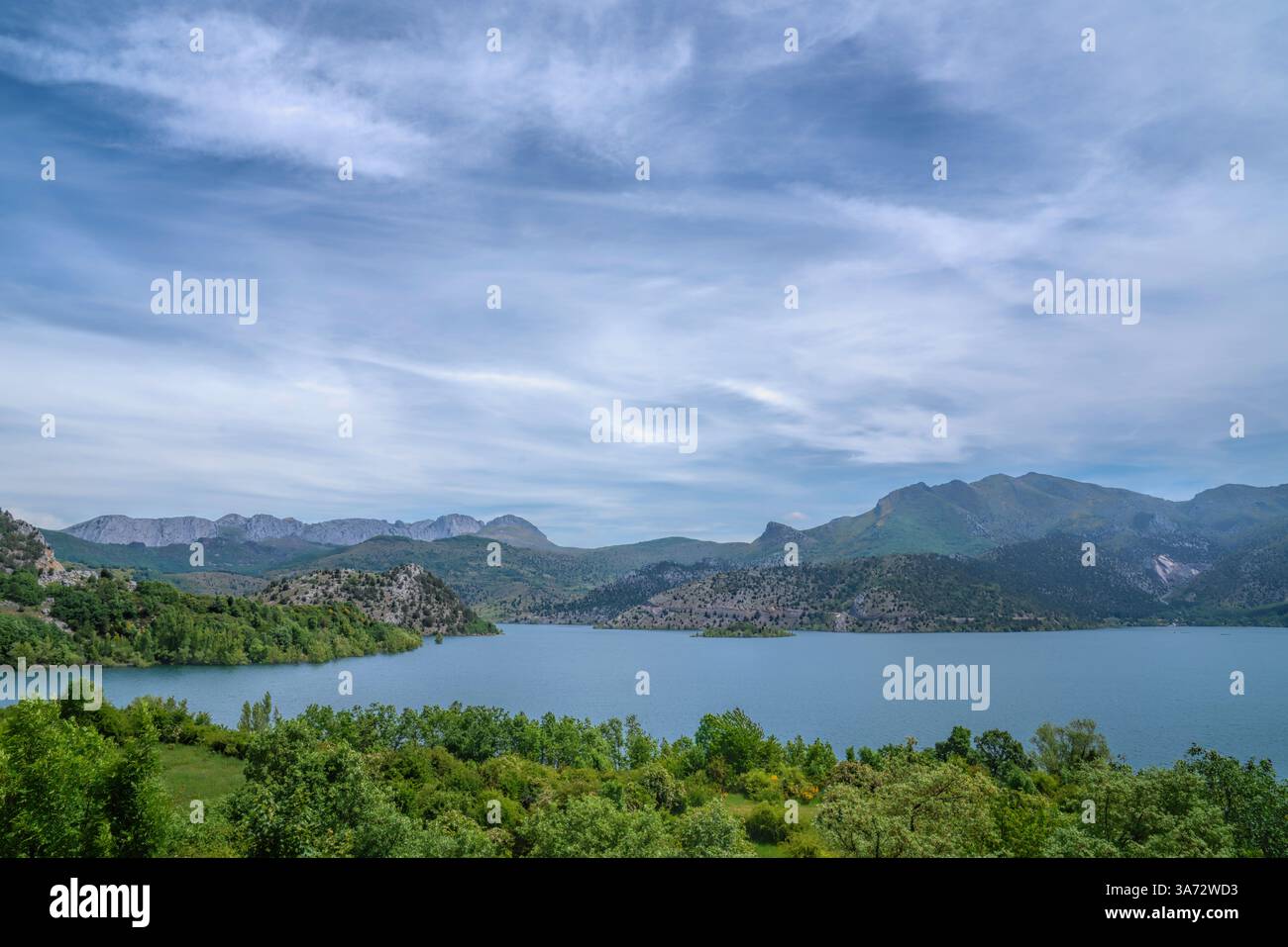 Parco naturale delle Valli di Babia e Luna Monti Cantabrici Leon Spagna Foto Stock