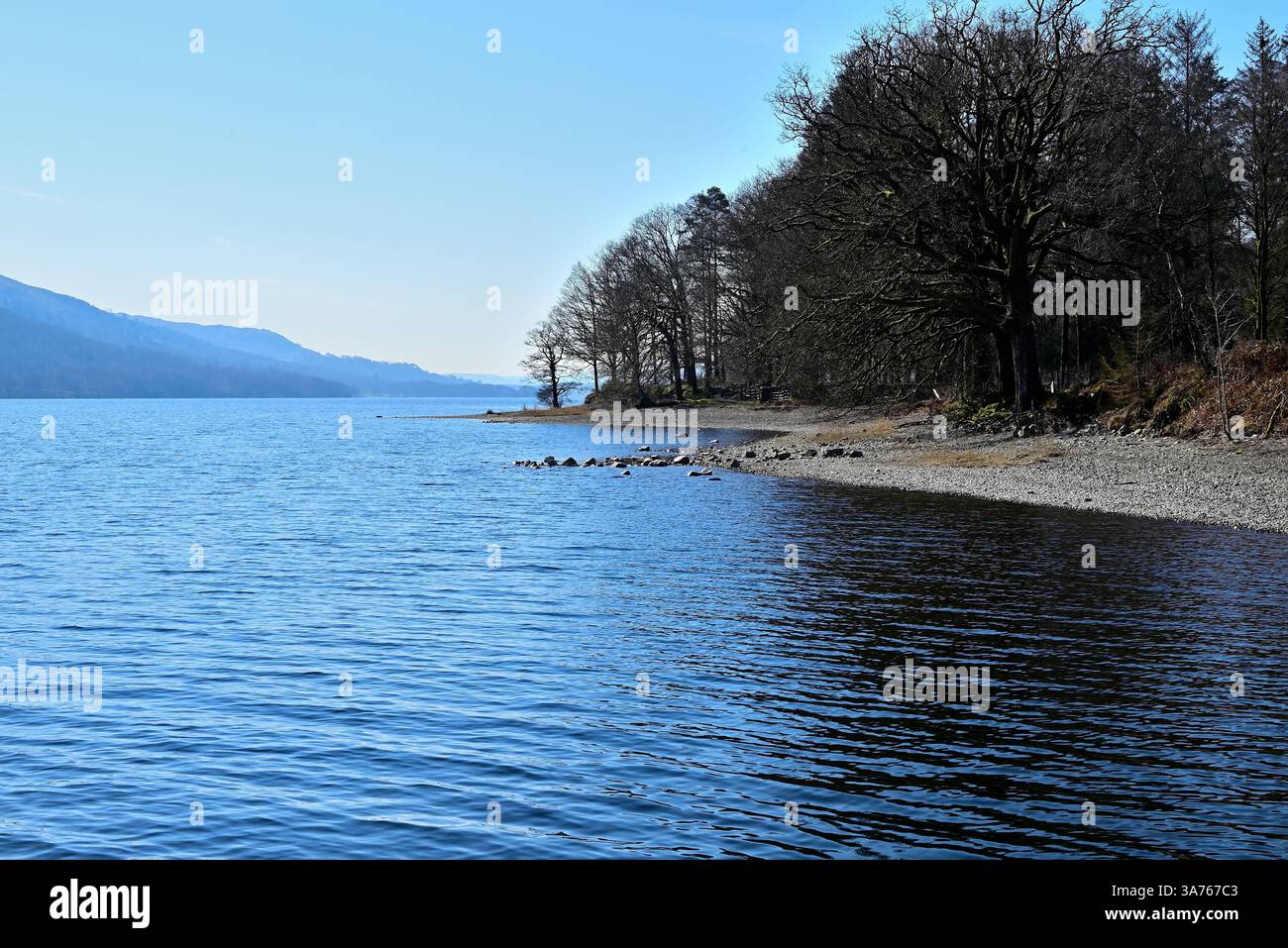 In tutto il Regno Unito - Coniston Water, Cumbria Foto Stock