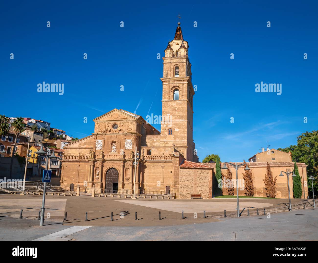 Cattedrale di Calahorra Santa Maria la Rioja Spagna edificio religioso spagnolo Foto Stock