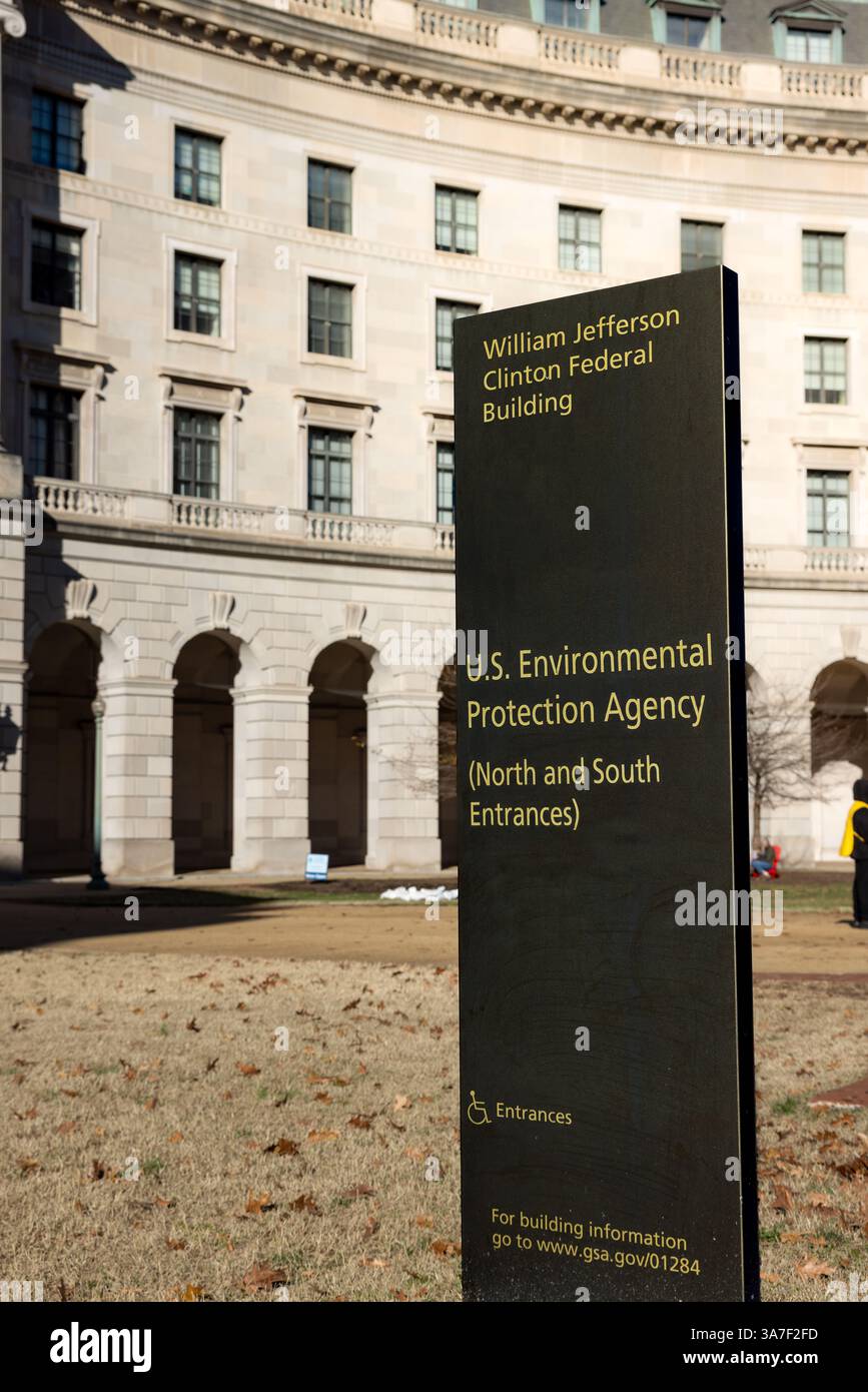 William Jefferson Clinton Federal Building - Agenzia per la protezione ambientale degli Stati Uniti - EPA Foto Stock