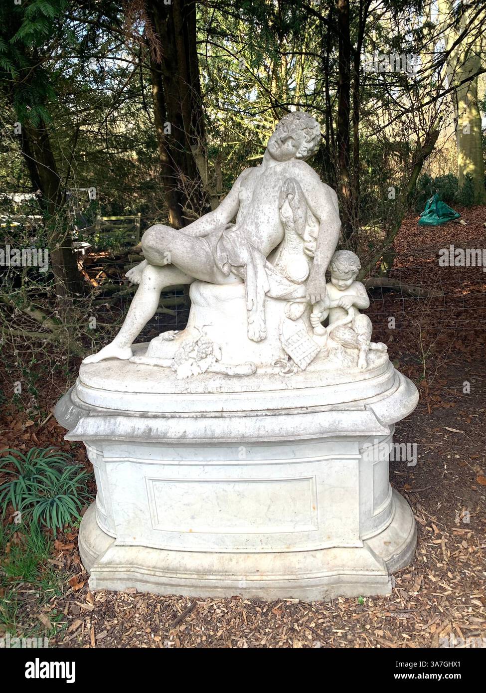 Anglesey Abbey giardini giardino Cambridgeshire Life Weather National Trust giornata in famiglia tempo libero in campagna inglese bel posto passeggiate all'aperto - Immagine stock catturata con smartphone