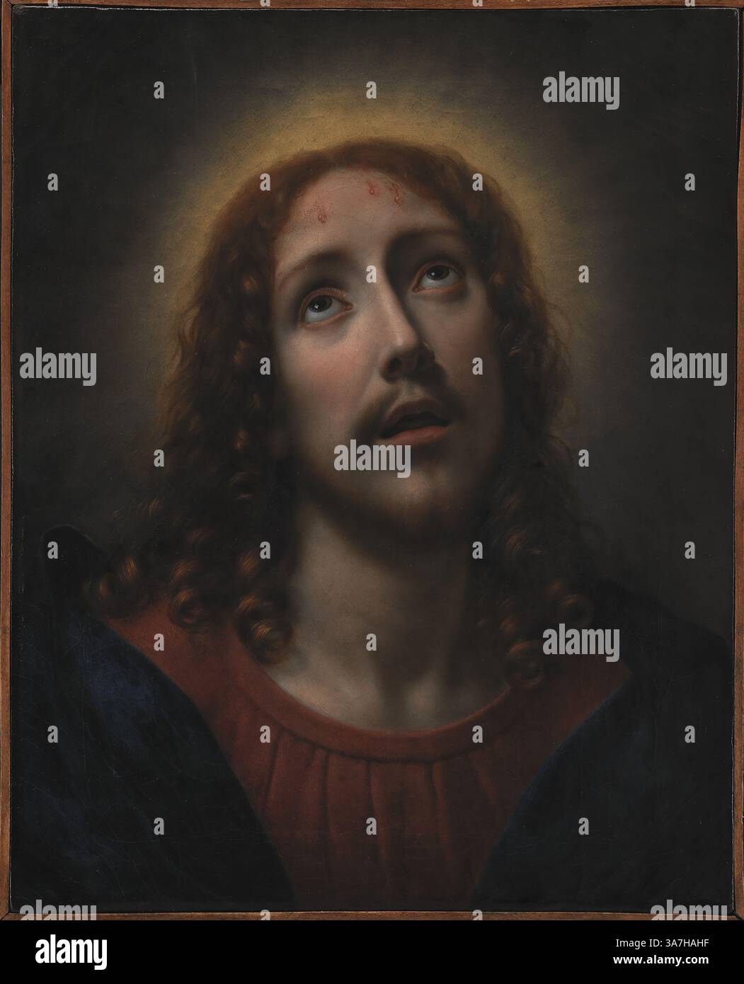 Carlo dolci - Agonia di Cristo nel Giardino del Getsemani - KMSsp48 - Museo Statale della Kunst Foto Stock