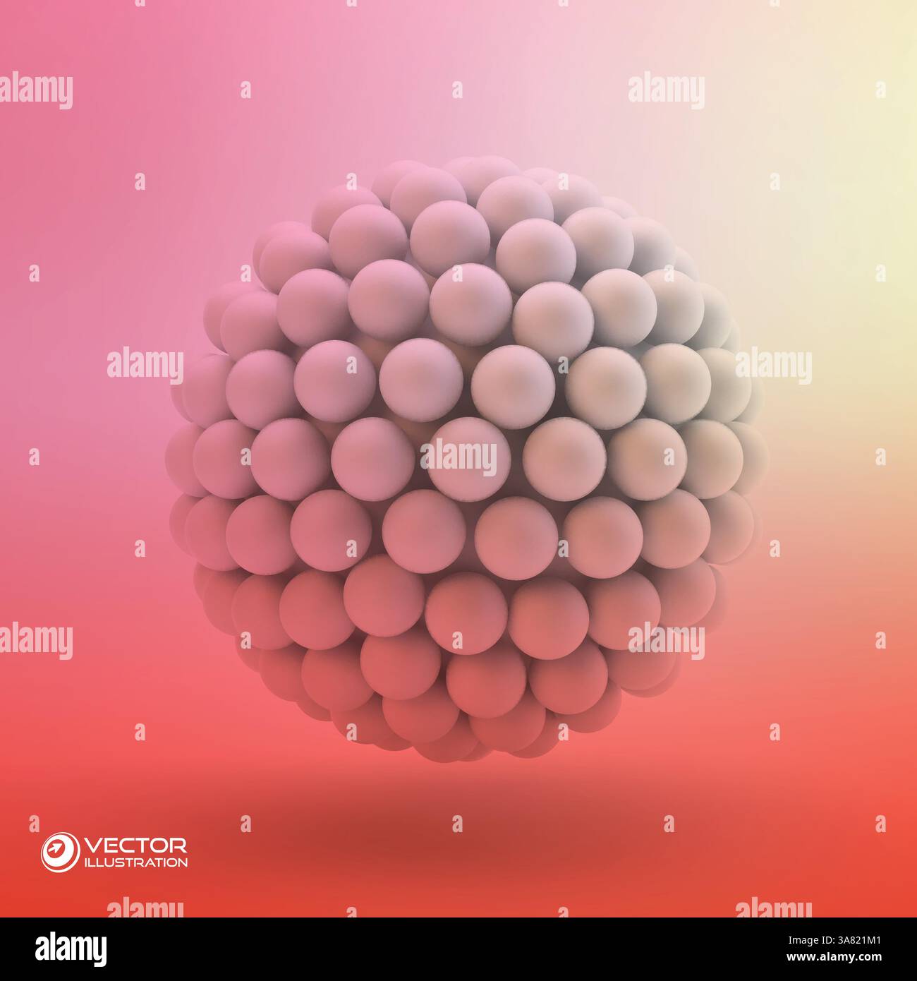 3D concetto illustrazione. Template vettoriale. Illustrazione Vettoriale