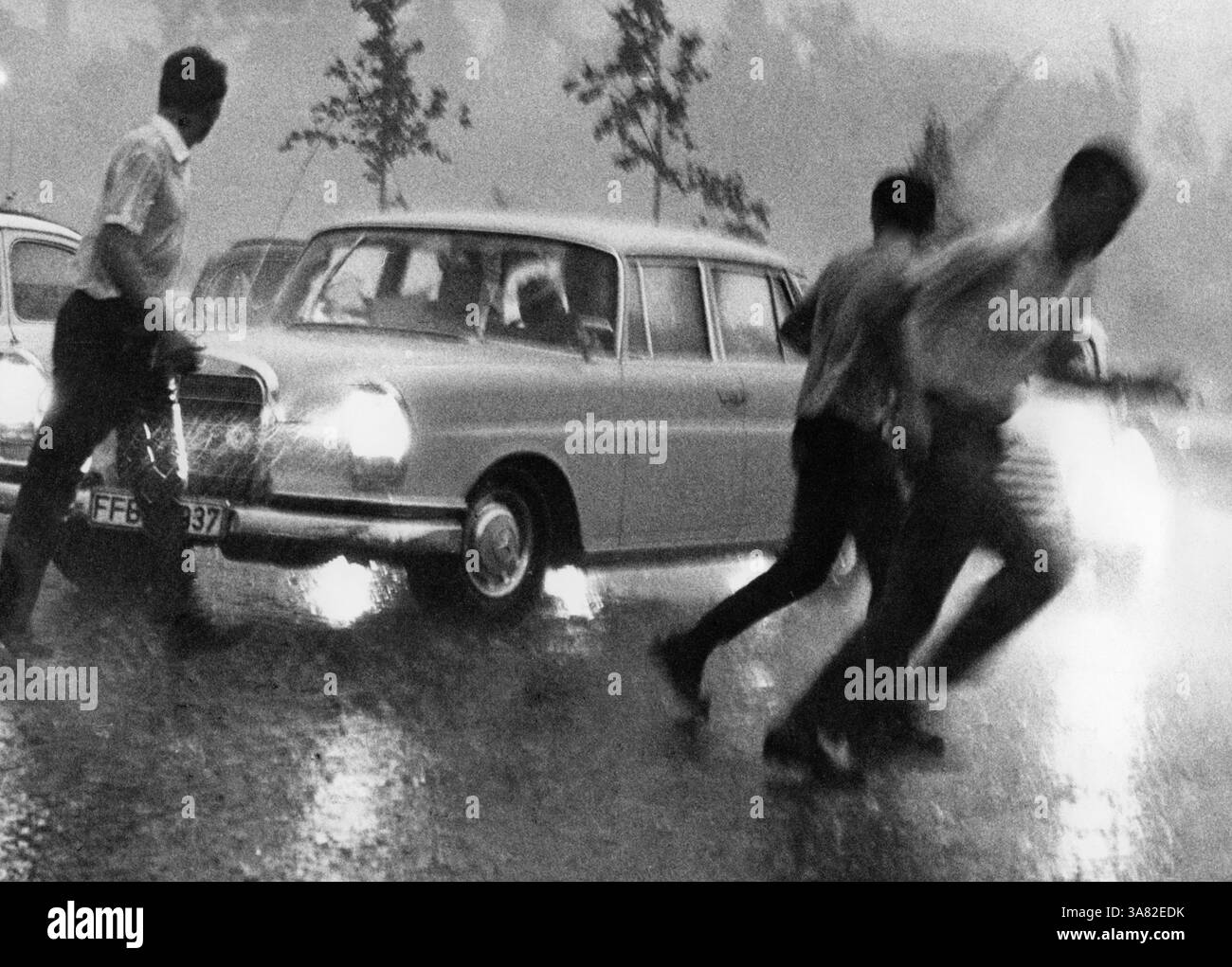 Tempeste in Germania dal 1968 al 1979 [traduzione automatizzata] Foto Stock