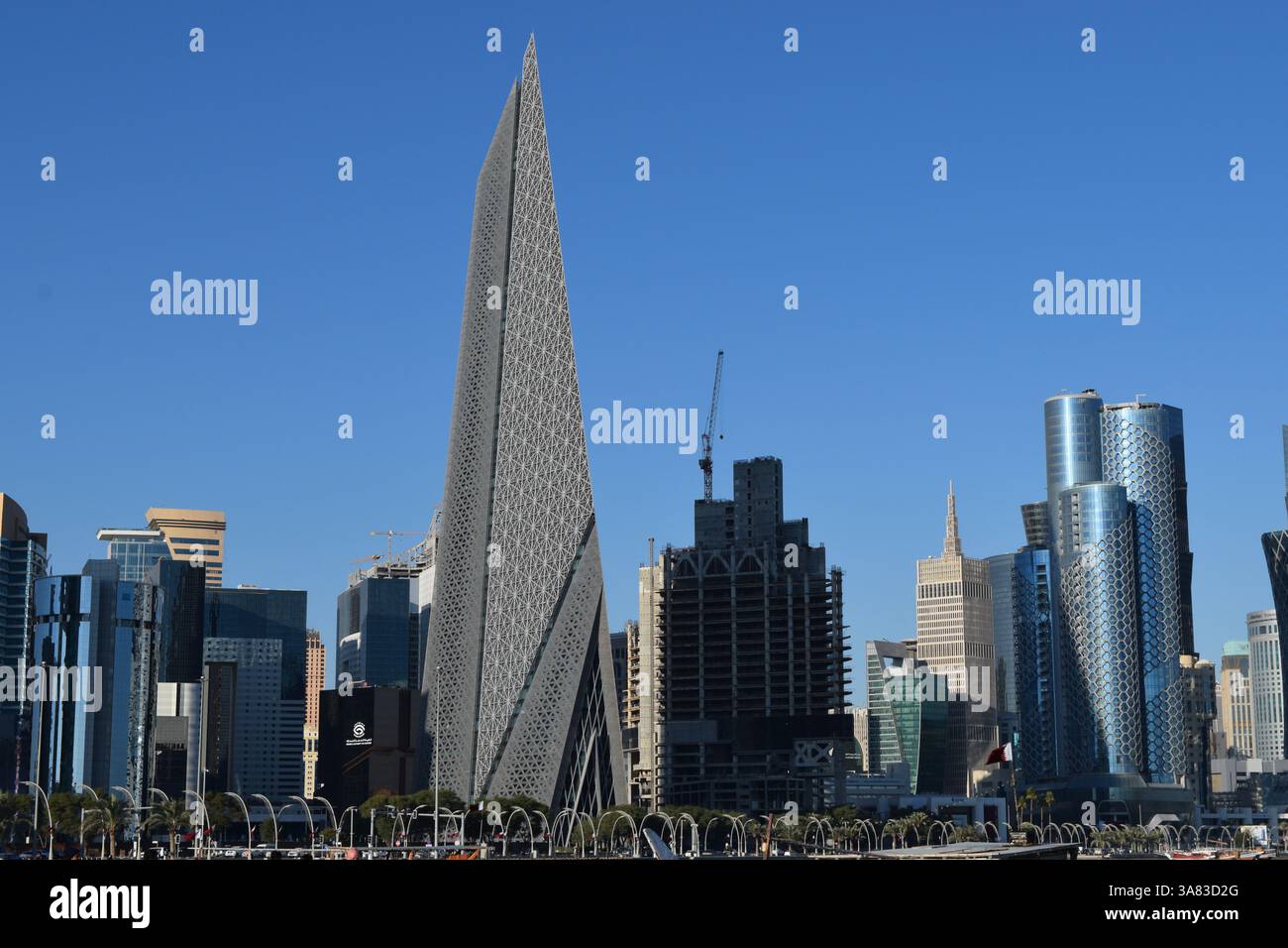 L'innovazione architettonica raggiunge nuovi livelli Foto Stock