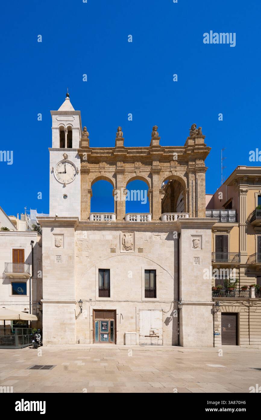 Palazzo del sedile, Bari, Puglia, Italia Foto Stock