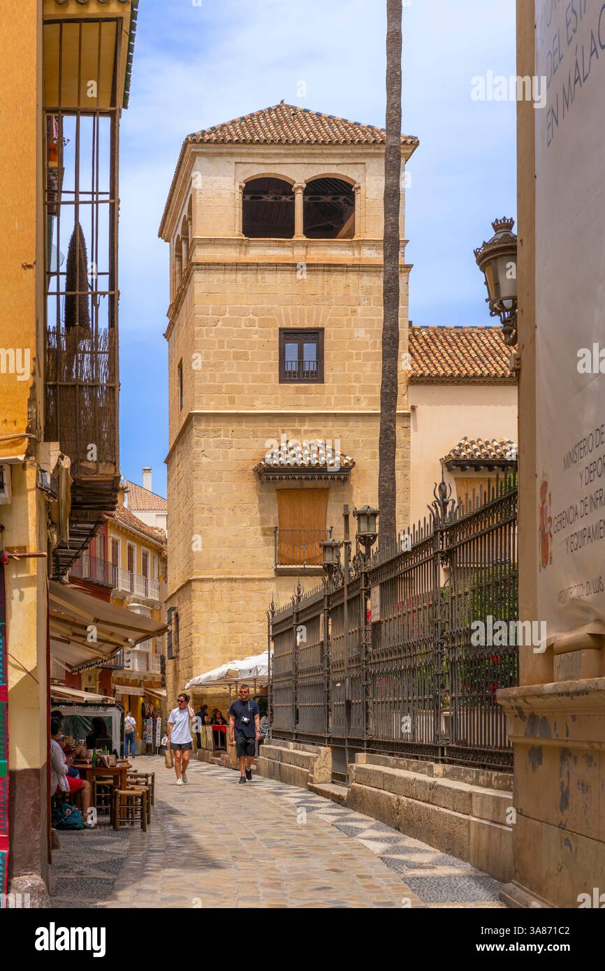 Il Museo di Picasso, Malaga, Andalusia, Spagna Foto Stock