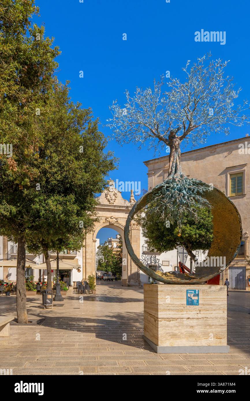 Porta di Santo Stefano (Arco di San Martino), Martina Franca, Taranto, Puglia, Italia Foto Stock