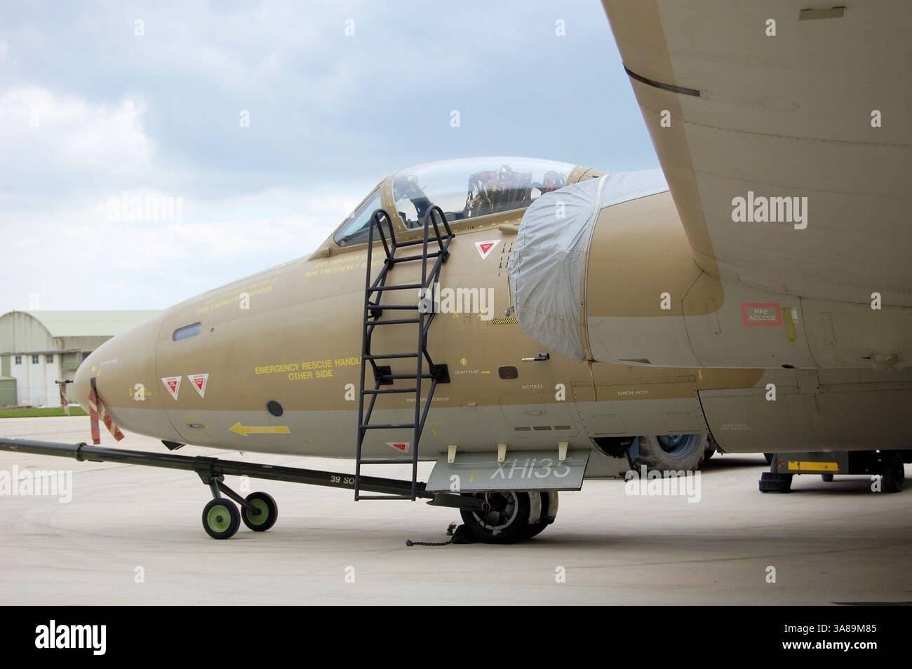 L'English Electric Canberra fu il primo bombardiere a reazione di successo; progettato dalla English Electric, fu adottato da molte delle forze aeree del mondo Foto Stock