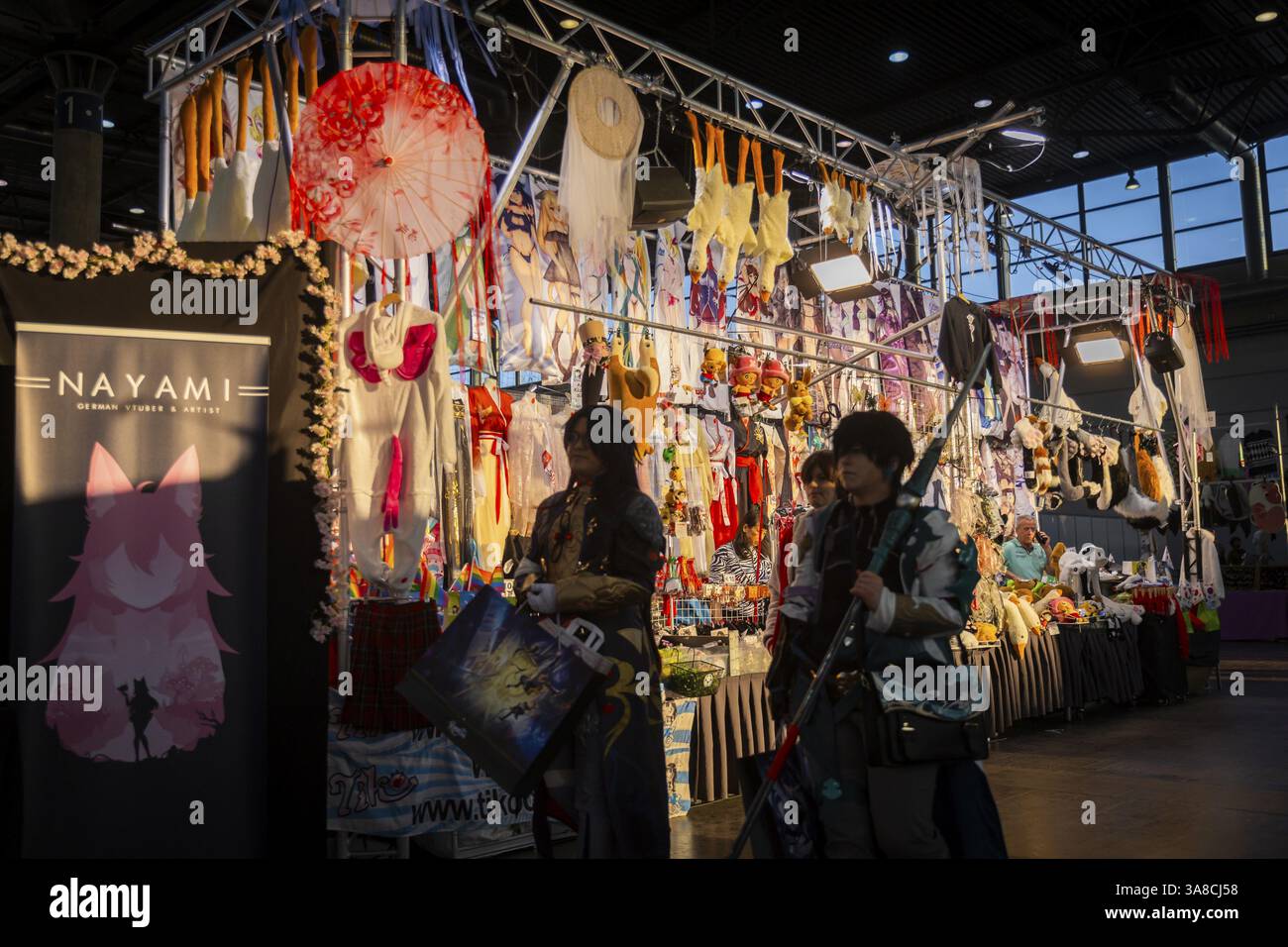 Alla nuova fiera, 2 040 espositori provenienti da 45 paesi presenteranno le innovazioni di quest'anno. Il motto della fiera di quest'anno è parole Move Worlds . Foto Stock