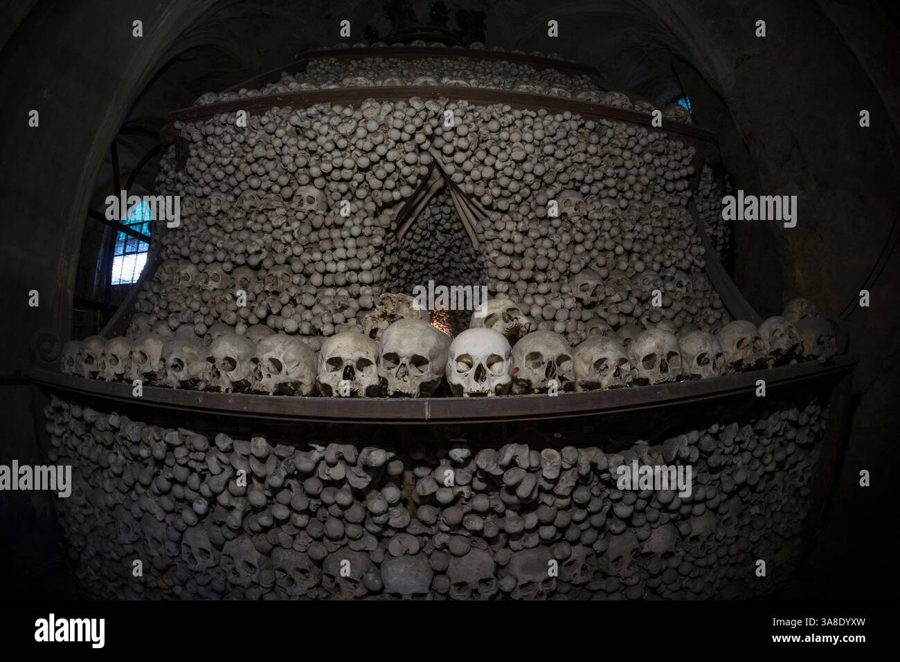 Ossario di Sedlec Foto Stock