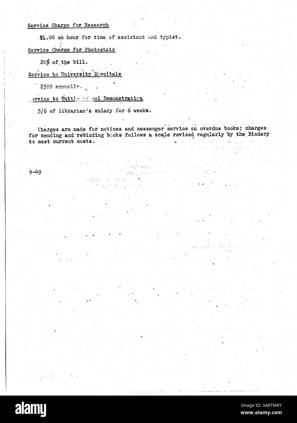 I 1949 minuti dal Consiglio di amministrazione della biblioteca pubblica di Minneapolis forniscono un resoconto dettagliato delle decisioni relative al finanziamento delle biblioteche, alla sensibilizzazione educativa e all'espansione dei servizi bibliotecari basati sulla comunità. Foto Stock