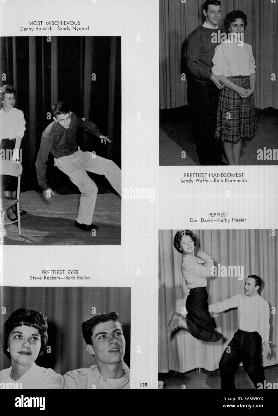 L'annuario "Orator" del 1960 della Patrick Henry High riflette gli studenti, la facoltà, l'atletica e i club che hanno plasmato l'anno scolastico 1959-1960. Evidenzia anche i significativi contributi degli studenti afroamericani all’ambiente scolastico. Foto Stock