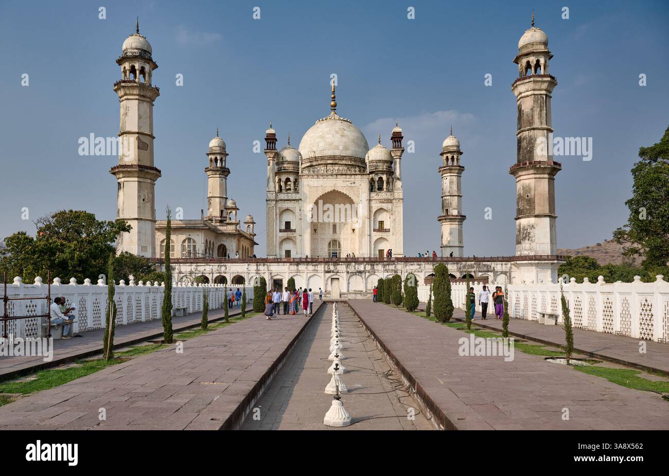 Bibi Ka Maqbara, Aurangabad, India, Asia Foto Stock