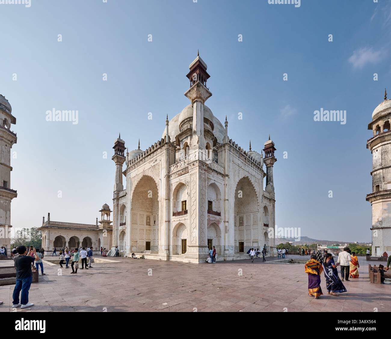 Bibi Ka Maqbara, Aurangabad, India, Asia Foto Stock