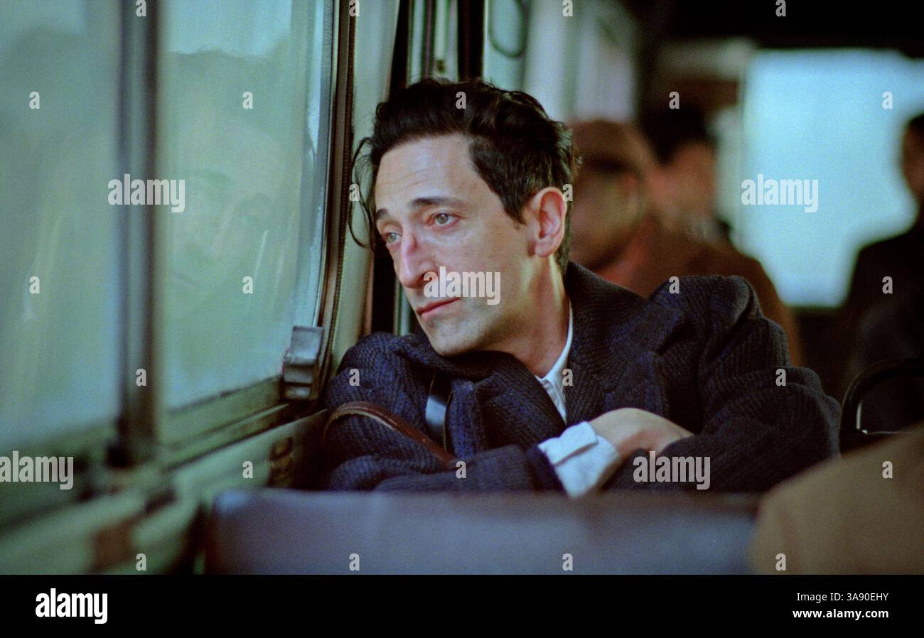 Il brutalista Adrien Brody Foto Stock