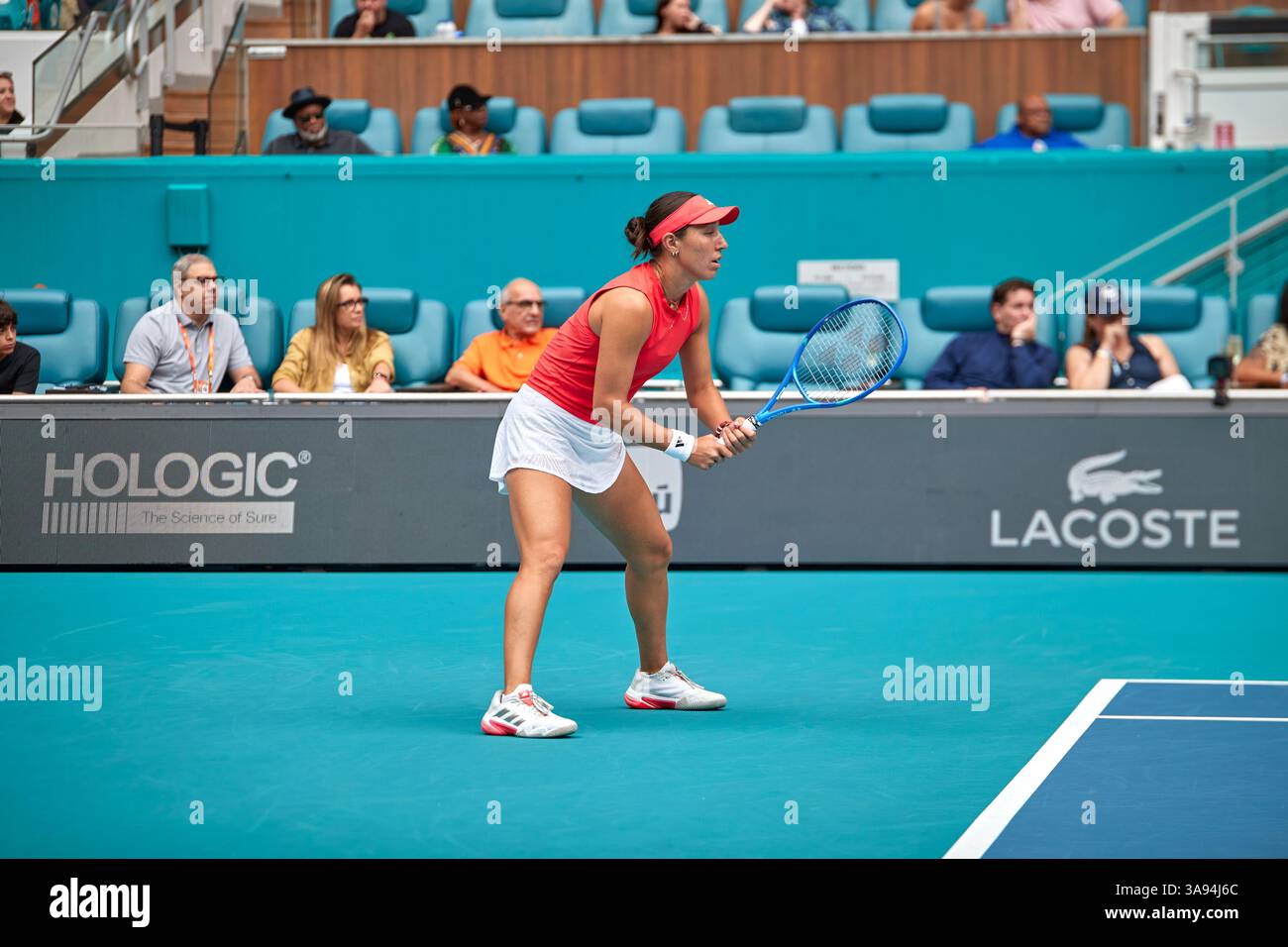 Miami Gardens, Florida, Stati Uniti. 29 marzo 2025. Arina Sabalenka vs Jessica Pegula (USA) durante la Women's Singles - Final al Miami Open 2025. VINCITORE: Arina Sabalenka. Crediti: Yaroslav Sabitov/YES Market Media/Alamy Live News. Foto Stock