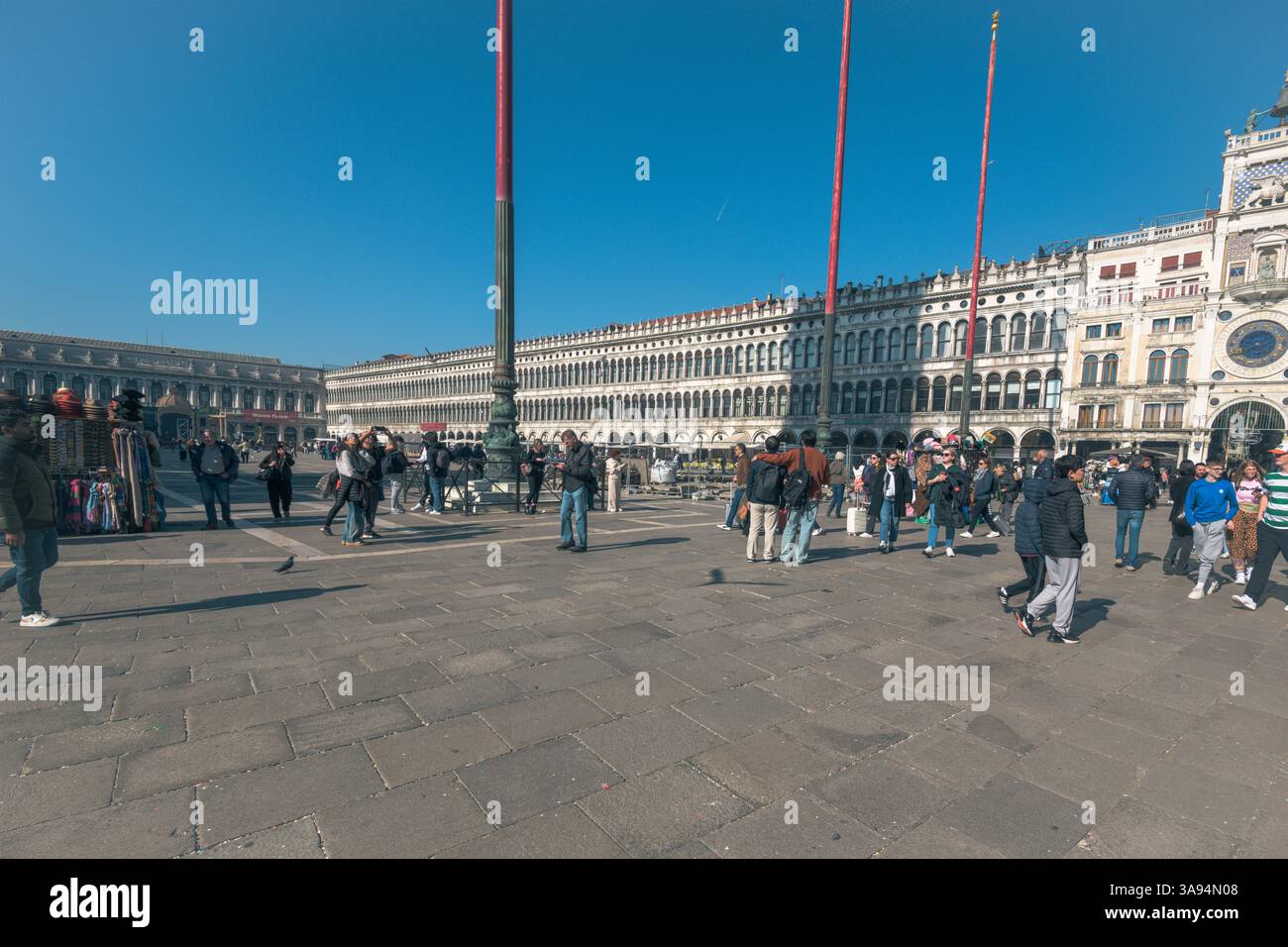Venezia, St. piazza del Marco Foto Stock