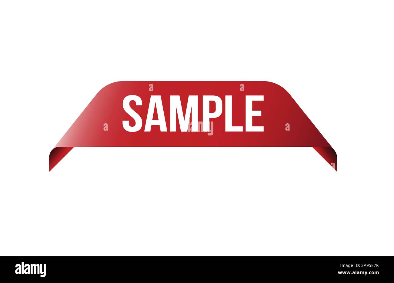 Vendita striscione per etichette a nastro rosso. Apri il cartello Available Now o il cartellino di vendita. Illustrazione Vettoriale