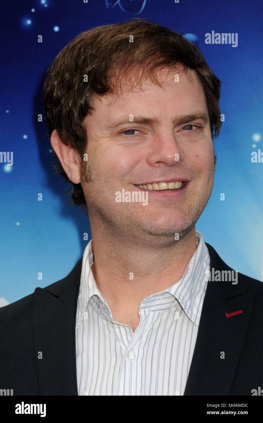 22 marzo 2009 - Universal City, CA, Stati Uniti - 22 marzo 2009 - Universal City, CA. RAINN Wilson. "Monsters vs. Aliens", la prima di Los Angeles si tiene all'Universal City Walk Gibson Amphitheatre. Foto: Byron Purvis/AdMedia (immagine di credito: © Byron Purvis/AdMedia via ZUMA Wire) Foto Stock