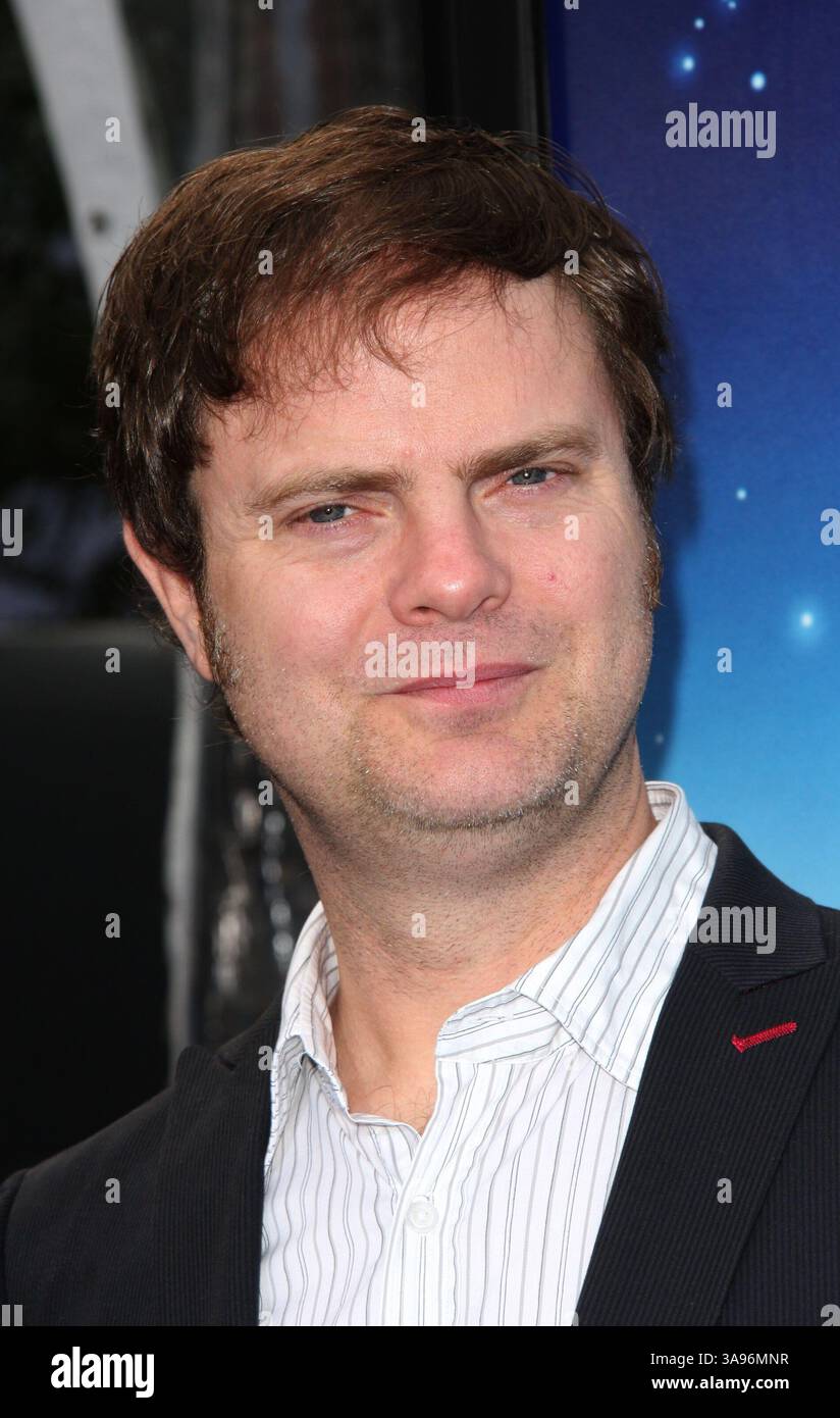 22 marzo 2009 - Universal City, California, Stati Uniti - 22 marzo 2009 - Universal City, CA. RAINN Wilson. "Monsters vs. Aliens", la prima di Los Angeles si tiene all'Universal City Walk Gibson Amphitheatre. Foto di credito: Kevan Brooks/AdMedia (immagine di credito: © Kevan Brooks/AdMedia via cavo ZUMA) Foto Stock